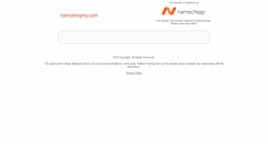 Desktop Screenshot of nancybrophy.com